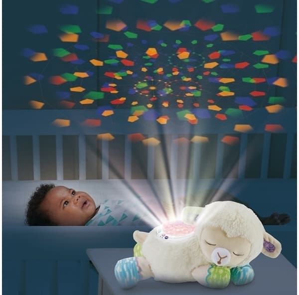 VTech Baby 3-in-1 Sternenlicht-Schäfchen, Fristående, Pojke/flicka, Låter, Automatisk avstängning, Batteri