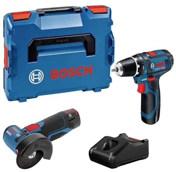 Bosch AKKUSÆT GSR 12V-15/GWS 12V-76 2X2AH