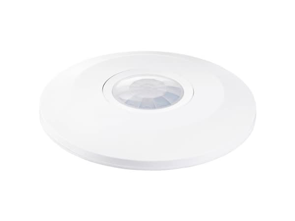 Sygonix SY-5251904 Katto, upotettu katto liiketunnistin 360 ° rele Valkoinen (SY-5251904)