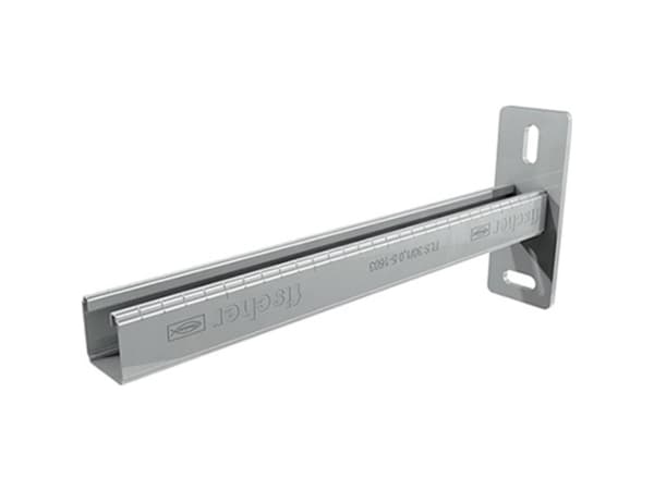Fischer 538745, 600 mm, Utkragende arm, Stål, 5 stykker, DIN EN 10025-2, DIN 1623