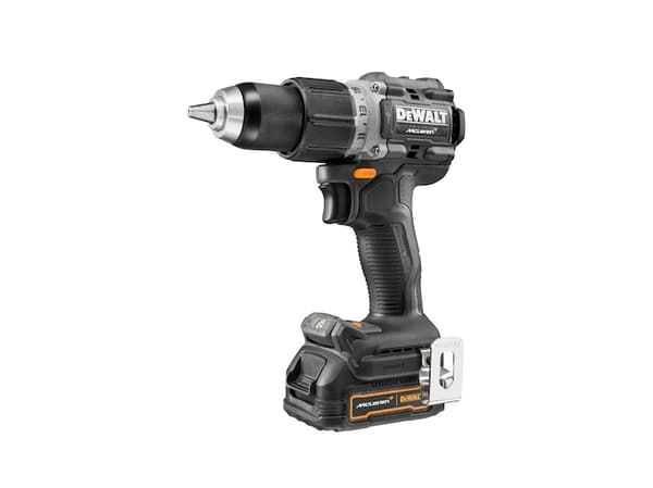 DeWALT DCD85ME2QT-QW, Borr med pistolgrepp, Borstlös, 90 nm, Batteri, 18 V, 2 styck