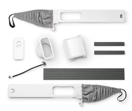 Electrolux EWKIT5, Vinduestætning, Hvid, Electrolux