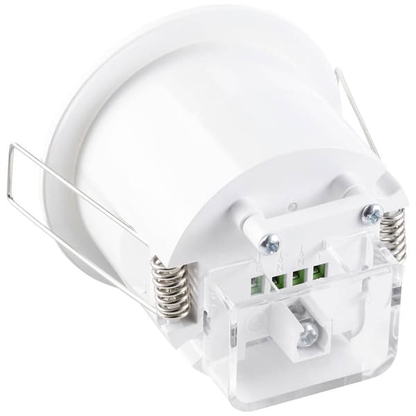 Sygonix SY-5251906 Takrörelsedetektor Tak, Inbyggnad 360 ° Relä Vit IP65