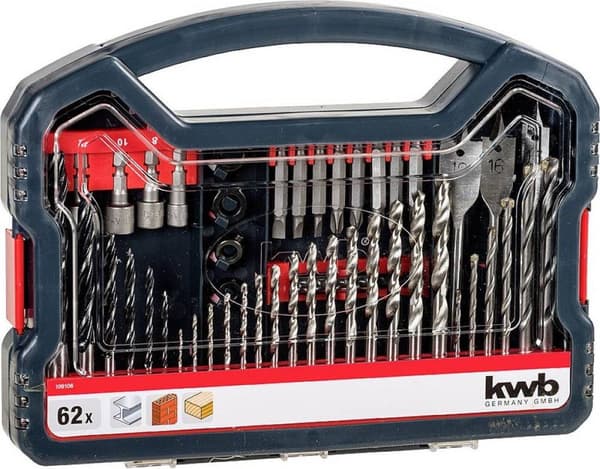 kwb 109106 bit sæt 62 dele (109106)