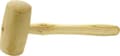 Miniatyrbillede 1 af 3: kwb 445415 træhammer rund (445415)