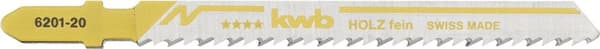 kwb 620120 stiksavklinger, træbearbejdning, HCS, enkelt knastskaft, 2 x fine 2 stykker (620120)