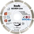 Miniatyrbillede 1 af 6: kwb 796570 diamantskæreskive diameter 125 mm borediameter 22 mm 1 stk (796570)