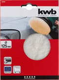 Miniatyrbillede 1 af 5: kwb QUICK-STICK polerhætte, selvklæbende, lammeskind 484600 (484600)