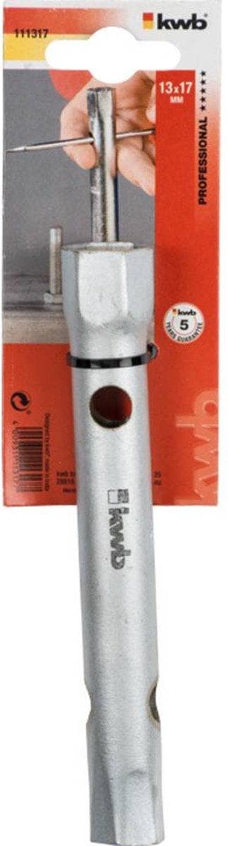 kwb 111317 rørformet topnøgle 13 mm, 17 mm 1 stk (111317)
