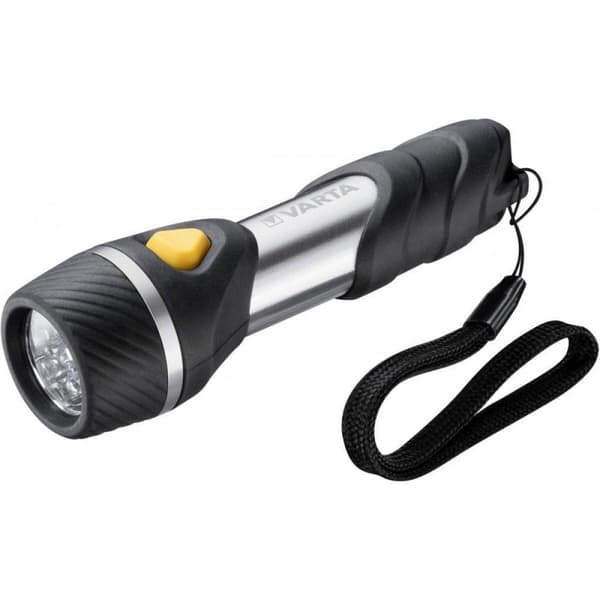 Varta Day Light Multi LED F10 avaimenperä vilkkuvalo alumiini - musta (16631101421) Alumiini, musta