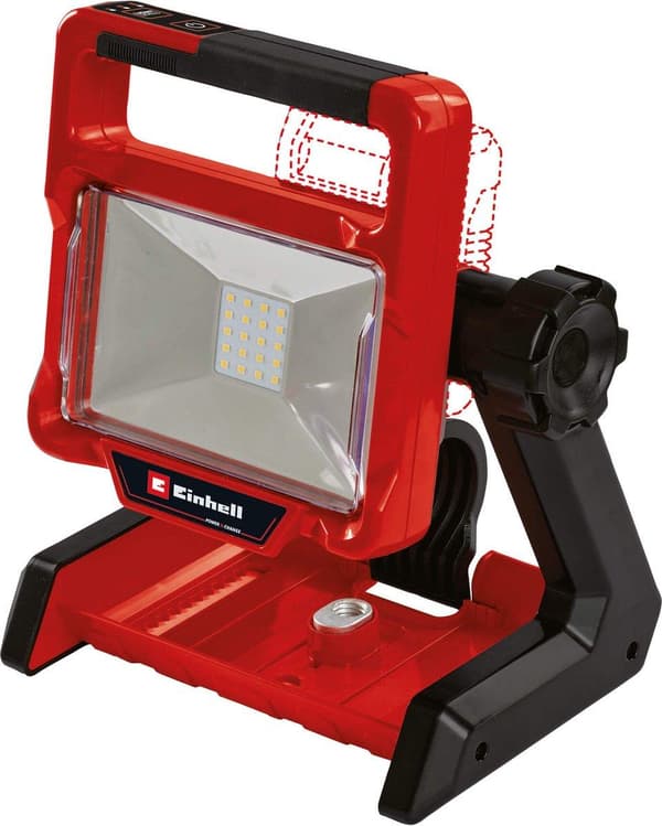 EINHELL TE-CL 18/2000 LiAC - Solo johdoton lamppu (4514114) musta, Punainen