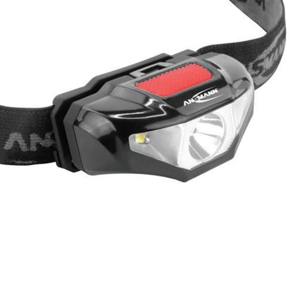 ANSMANN Forlygte HD70B 65 lumen (1600-0260) Sort