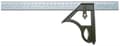 Pikkukuva 1 / 3: CK-yhdistelmäneliö, 300 mm, 30,50 cm (12"), ruostumaton teräs ruostumattomasta teräksestä valmistettu viivain korroosiosuojaukseen, pysyvästi lovettu