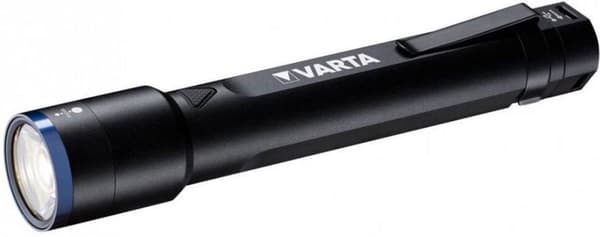 Varta Night Cutter F30R genopladelig premium lommelygte og powerbank (2600mAh) i én - inklusive mikro-USB-ladekabel - fire lystilstande - 700 lumen ly