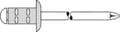 Pikkukuva 2 / 2: GESIPA sokea niitti alumiini/teräs 4x13mm dxl PolyGrip GESIPA f.3.5-9.5mm (6700098)