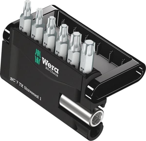 Wera Bit-Check 7 TX Universal 1 - skruetrækker bit sæt - 7 stk (05056294001)