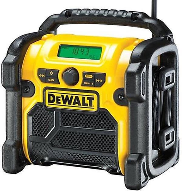 DeWALT DCR020-QW Radio Portable Digital Sort - Gul (DCR020-QW)