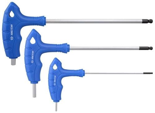 Insexnyckel 1160 L-handtag med kula 3,0mm