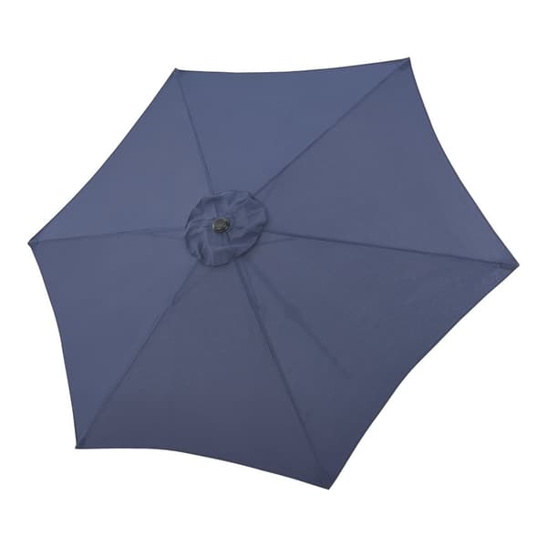 Parasoll Altino 270x235 cm marinblå stål [casa.pro]