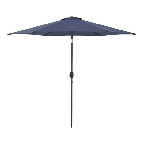 Parasoll Altino 270x235 cm marinblå stål [casa.pro]