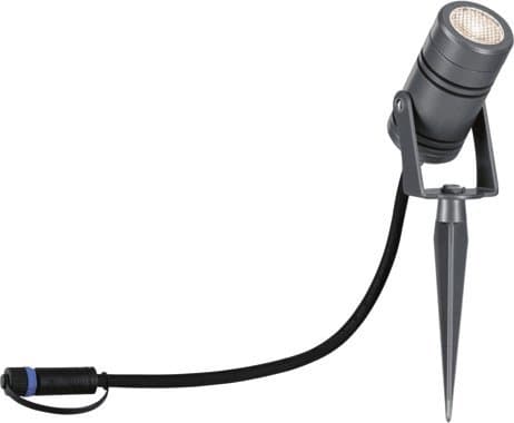 Paulmann 94367, Utendørs bakkebelysning, Grå, Aluminium, IP65, Hage, III Grå