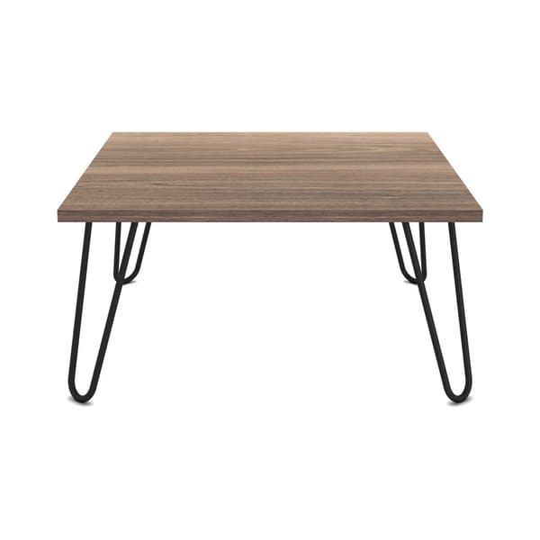 Sofabord Vindeln 60x60x30 cm valnød farve [en.casa].