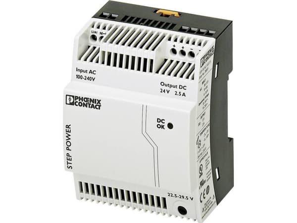Strømforsyning STEP-PS 240V 24VDC 2,5A