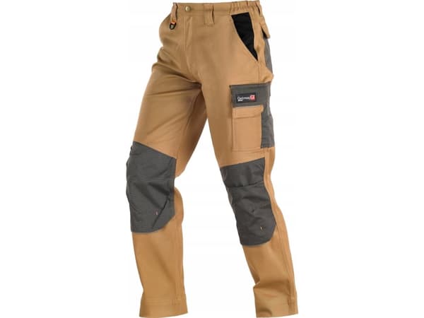 ARBETSBYXOR WH680 BRUN STORLEK XXL
