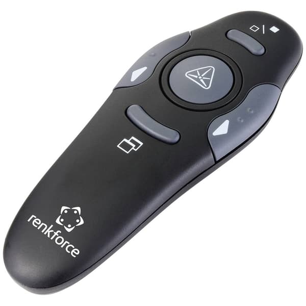 Renkforce RF-PLP-202 Sladdlös Presenter inkl. laserpekare