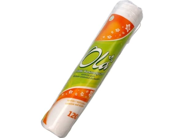 OLA Cotton cosmetic pads 1op.-120pcs