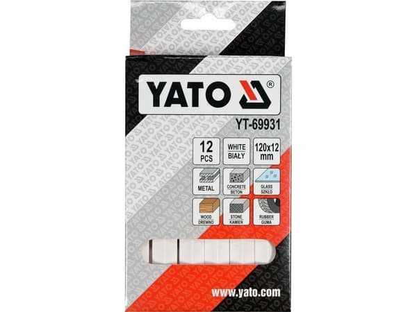 Yato YATO TEKNISK KRIT 12 stk. HVIT