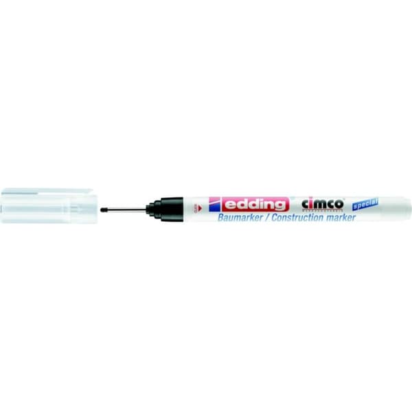 Cimco 212188 Märkpenna för borrhål Svart 1 mm 1 st