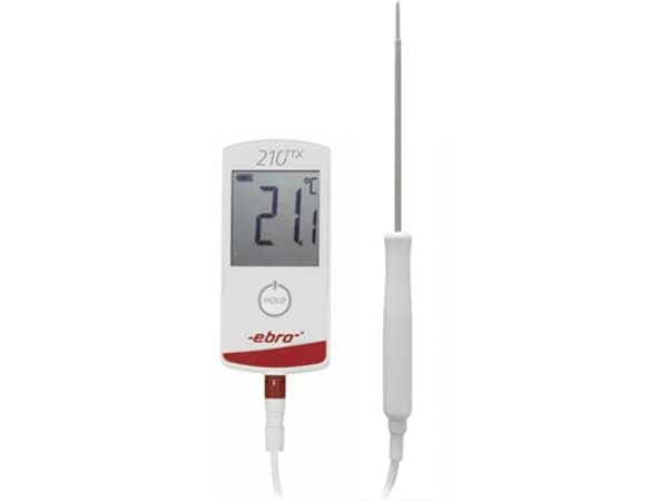 ebro TTX 210 & TPE 200 Temperatur-måleudstyr Måleområde temperatur -30 til +199.9 °C Sensortype T
