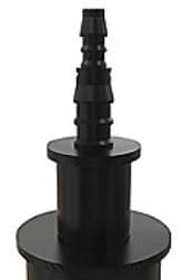 Sauermann slangkoppling multi - PVC Svart Inlopp: 6 mm och 10 mm Utlopp: 21 mm och 40 mm