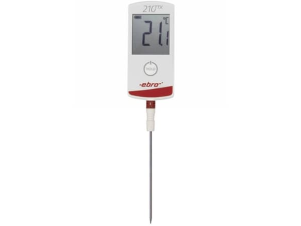 ebro TTX 210 & TPE 100 Temperatur-måleudstyr Måleområde temperatur -30 til +199.9 °C Sensortype T