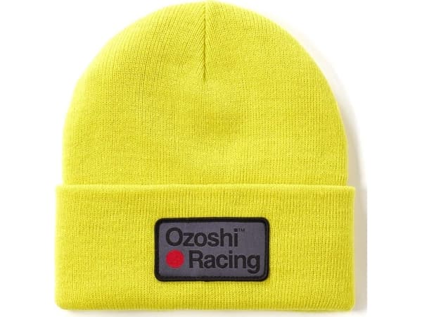 Ozoshi Ozoshi Heiko Cuffed Beanie lime OWH20CFB004