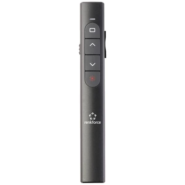 Renkforce RF-5253052 Sladdlös Presenter inkl. laserpekare