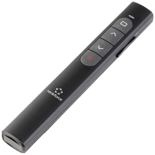 Renkforce RF-5253052 Sladdlös Presenter inkl. laserpekare