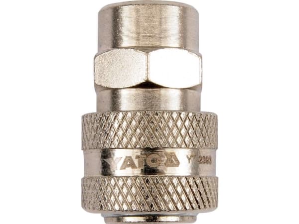 Yato YT-2393, Nikkeli, Nikkeli, Terästä, Naaraskierre, 1/4", 1 kpl