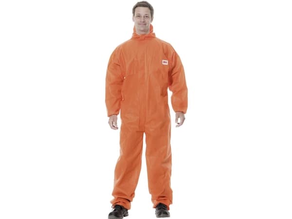 3M 4515OL Beskyttelsesdragt type 5/6 4515 Størrelse: L Orange