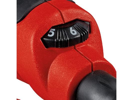 Einhell 4462005, Eksentersliper, Detalj, Velcro mappe, Rød, Plast, 12000 OPM