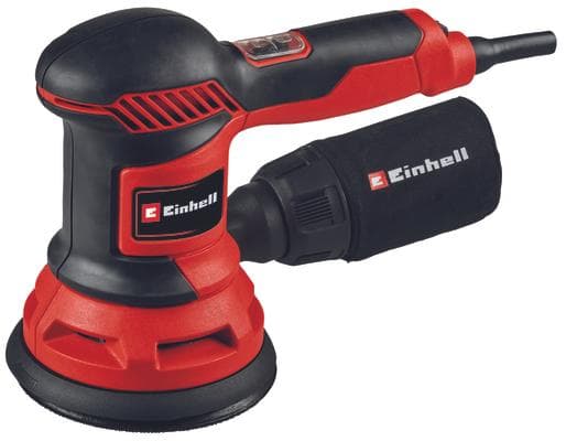 Einhell 4462005, Eksentersliper, Detalj, Velcro mappe, Rød, Plast, 12000 OPM