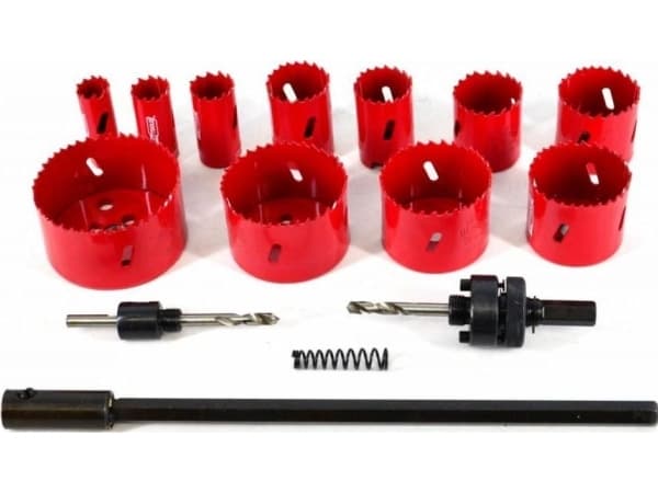 AWTools AWTOOLS SETT MED BIMETALHULLSAG 15 stk. 19-76 mm AW49661