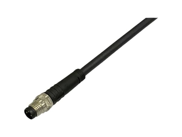 BKL Electronic 2700019 Anturin/toimilaitteen liitäntäkaapeli M8 pistoke, suora 5 m Navanumero (RJ): 3 1 kpl 1 kpl