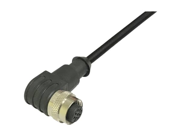 BKL Electronic 2702013 Sensor- /aktor-tilslutningsledning M12 Kobling, vinklet 5 m Pol-tal (RJ): 4 1 stk
