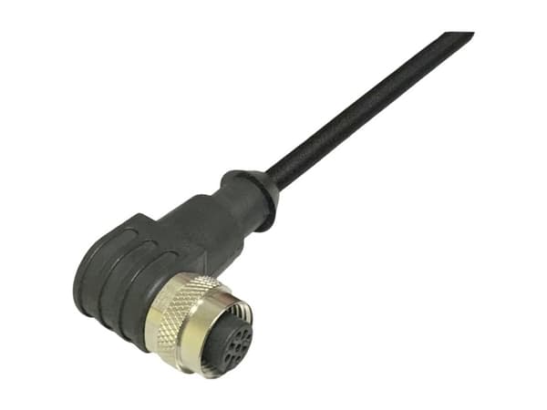 BKL Electronic 2702013 Sensor- /aktor-tilslutningsledning M12 Kobling, vinklet 5 m Pol-tal (RJ): 4 1 stk