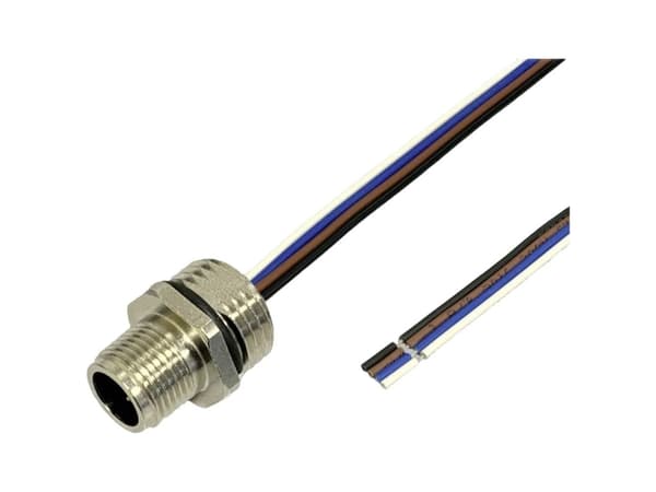 BKL Electronic 2703002 #####Asensorin/toimilaitteen sisäänrakennettu pistoke M12 5 m Pol-tal (RJ): #####4.5 1 kpl