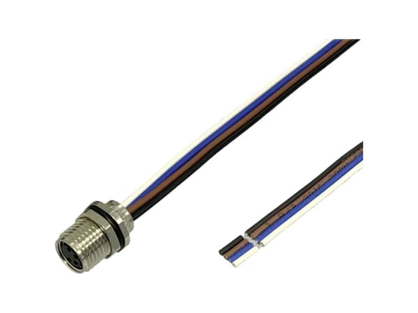 BKL Electronic 2701011 #####Asensorin/toimilaitteen sisäänrakennettu pistorasia M8 2 m Pol-tal (RJ): #####4.5 1 kpl