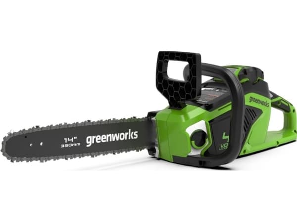 Greenworks, GD40CS15, Motorsåg, 40V, 1,5kW, u/batteri og lader