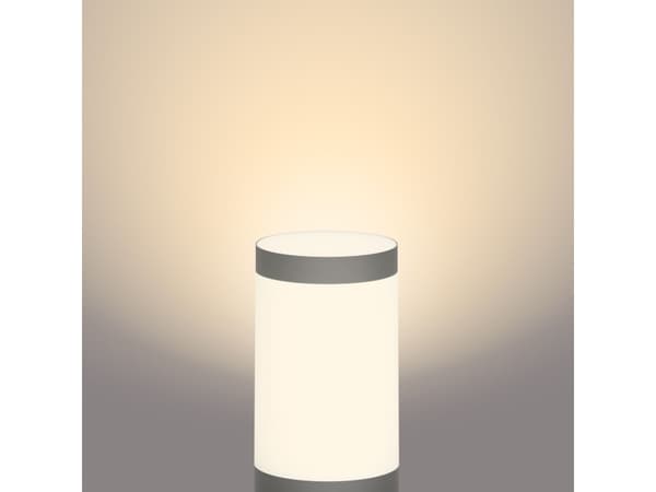 Philips Sokkel/stilys, 3 W, Utendørs sokkel/stang-belysning, Grå, Rustfritt stål, IP44, Hage, Terrasse, II